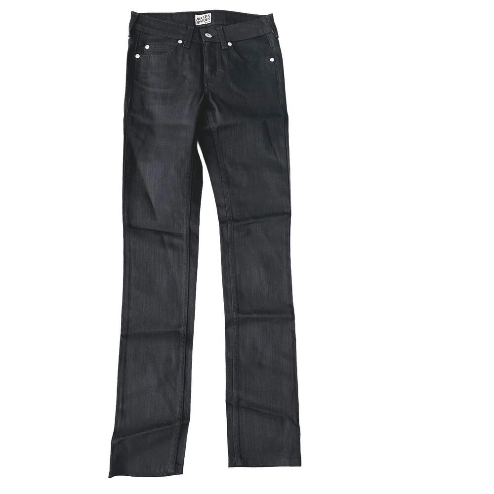 NWOT Naked & Famous LeggyGirl Black Power-Stretch Skinny Jeans - Size 26